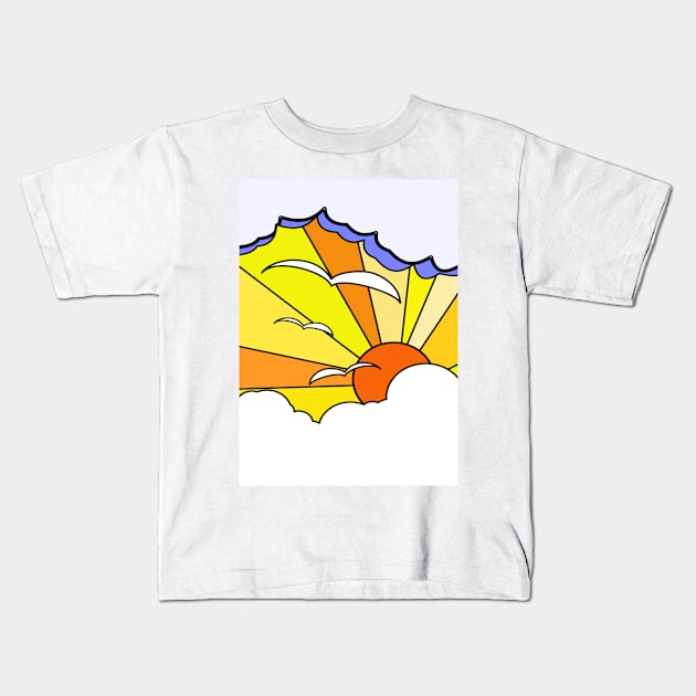 Bon Voyage Kids T-Shirt by Aari